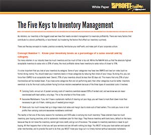 5 Keys to Inventory Management White Paper