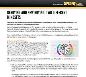 Re-Buying and New Buying: Two Different Mindsets White Paper